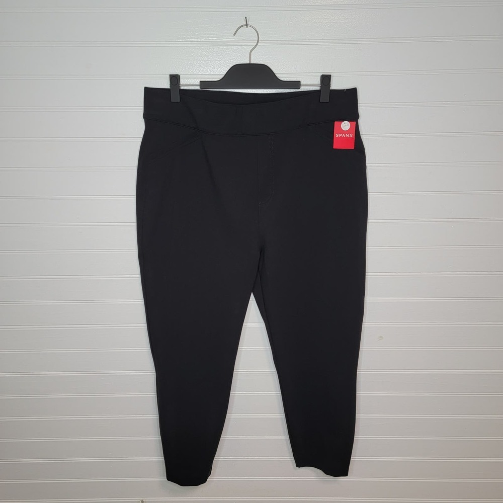 SPANX Black Ankle Trousers - Picture 2 of 13